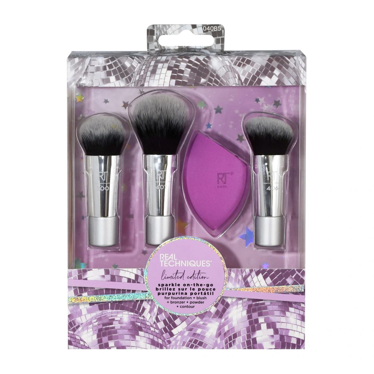 Bộ Cọ Trang Điểm Real Techniques Sparkle On The Go